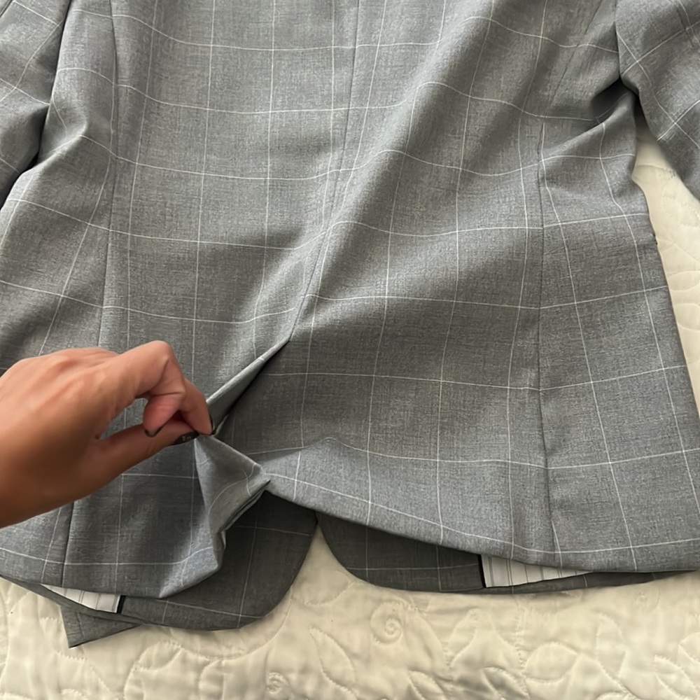 Suit jacket - with suit pants LISTED SEPARATELY. BARELY WORN. - Picture 6 of 7